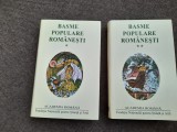 Basme Populare Romanesti (2 Volume) - Editie de Lux 2008 - Carte Bibliofilie, Stare Foarte Buna