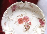 FRUCTIERA / PLATOU PORTELAN ALTENBURG CU DECOR FLORAL 30 CM