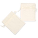 Pungi Organza Bej cu Snur, 10 buc, 21x26cm, CMCLASS