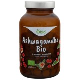 Obio Ashwagandha Bio 240 Tablete 120g - Supliment Alimentar Pentru Stres, Somn, Imunitate