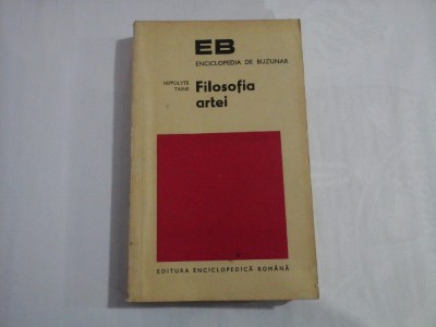 FILOSOFIA ARTEI - Hippolyte TAINE foto