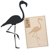 Șablon din plastic reutilizabil // FLAMINGO - MEDIU (43x64cm)