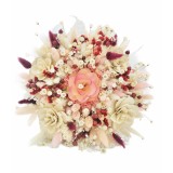 Buchet de flori, Eventissimi, Plante naturale uscate, Multicolor, personalizabil