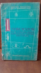 Indrumator pentru combaterea bolilor si daunatorilor la culturile horti viticole