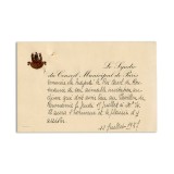 Administratorul Consiliului Municipal din Paris, confirmare la cina dată de regele Carol al II-lea, 12 iulie 1937