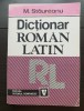 Dicționar rom&acirc;n-latin - M. Stăureanu