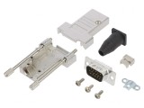 Conector D-Sub HD 15 Pin Tată Lipire Gold 11,5mm