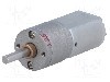 Motor DC, 12V DC, 1.6A, 110rot./min, POLOLU, 125:1 METAL GEARMOTOR 20DX44L MM 12V CB