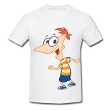 Tricou &quot; Phineas Flynn happy &quot;