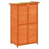 Cumpara ieftin Sopron scule de gradina maro 83x57x140 cm lemn masiv de pin