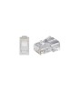 Mufa internet RJ45 CAT5 8p8c cablu push rotund, Goobay