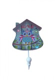 Cumpara ieftin Cuier Casuta Hol, 1 Agatatoare, 22 cm, MDF Multicolor, Montare Usa, Stil Modern