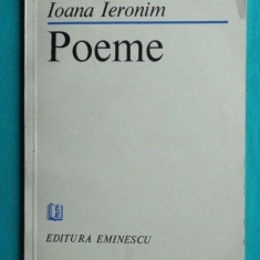 Ioana Ieronim – Poeme ( prima editie cu dedicatie si autograf )