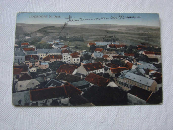 Carte postala circulata in 1915 - LOOSDORF, Austria (1)