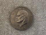 Moneda 1 Dollar 1977 D - Eisenhower Dollar Bicentenar, America de Nord, Cupru-Nichel