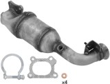 Catalizator Citroen: C1 2, C3 2, C4 Cactus, C-Elysee; Peugeot: 108, 2008 1, 208 1, 301, 308 2, 1.2 VTi, 1.0 Vti, Catalizator si kit instalare, EEC