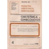 Revista de Obstetrica si Ginecologie, Octombrie-Decembrie, 1988