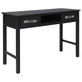 Cumpara ieftin Masa consola, negru, 110 x 45 x 76 cm, lemn