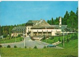 CPIB 16141 CARTE POSTALA - POIANA BRASOV, HOTEL SPORT, Circulata, Fotografie