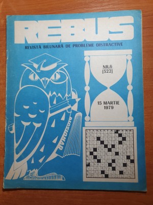 revista rebus 15 martie 1979 foto