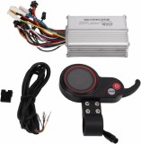 Kit Controller + display maneta pt trotineta bicicleta electrica 48V 500W 1000W