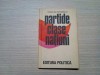 Partide, Clase, Natiuni - M.M. Petrescu (dedicatie, autograf) 1977, Politica, 255 p. Carte cu dedicatie