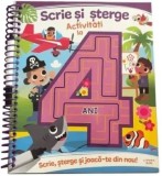 Cumpara ieftin Activitati la 4 ani. Scrie si sterge/***