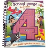 Activitati la 4 ani. Scrie si sterge/***