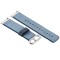 Curea material textil, compatibila Fossil Q Marshal, telescoape Quick Release, 22mm, Albastru