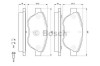 Set placute frana,frana disc FIAT DOBLO Microbus (223, 119) (2001 - 2016) BOSCH 0 986 494 074