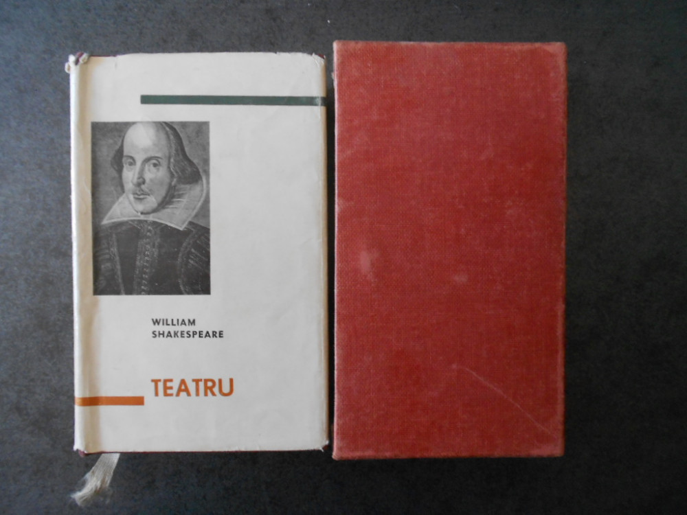 WILLIAM SHAKESPEARE - TEATRU (1964, editie bibliofila, hartie speciala tigarete) poza 1