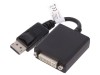 Adaptor DisplayPort la DVI-I 150mm Negru