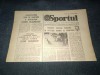 ZIARUL SPORTUL 8 IANUARIE 1983