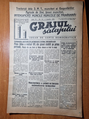 graiul salajului 8 aprilie 1949-nationalizarea farmaciilor,chiaburii,art, carei foto