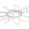 Elice ventilator racire motor MERCEDES SPRINTER 3-t platou / sasiu (903) (1995 - 2006) TOPRAN 400 995