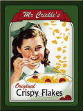 Magnet - Mr. Crickles Crispy Flakes, Nostalgic Art Merchandising