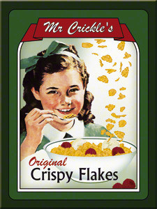 Magnet - Mr. Crickles Crispy Flakes
