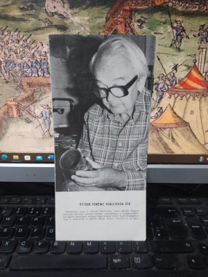 Roser Ferenc pliant, text Gyulai Pal, expoziție Korunk Galeria, sep. 1981, 152 foto