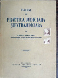 Pagini de practica judiciara si extrajudiciara - Eugen Herovanu