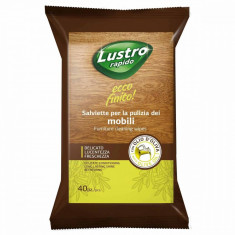 LUSTRO RAPIDO Servetele umede mobila 40 buc foto