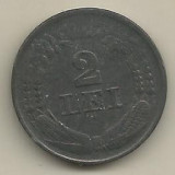 ROMANIA MIHAI I - 2 LEI 1941 [3] XF++ a UNC , PATINA - livrare in cartonas, Zinc