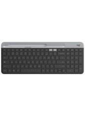 Keyboard Logitech K580 Slim Multi Device Wireless Graphite Nordic PC