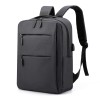 Rucsac, pentru Laptop, Gentleman Tech, din panza oxford, Impermeabil si durabil, 42 x 30 x 12 cm, negru, port usb integrat, Oem