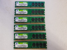 Memorie RAM CORSAIR 1GB SDRAM DDR2 667 VS1GB667D2 - poze reale foto