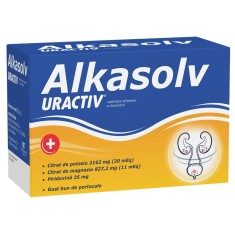 Supliment alimentar Uractiv Alkasolv, 30 plicuri