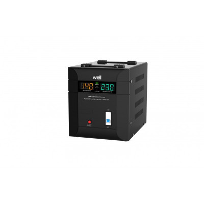 Stabilizator automat de tensiune Well Agile, 3000VA/2100W foto