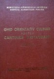 Ghid orientativ culinar pentru cantinele restaurant