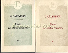 Opera Lui Mihai Eminescu I, II - G. Calinescu foto