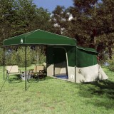 vidaXL Set Cort pentru Camping 2 pcs Verde Tafetă și Material 3337173