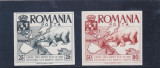 ROMANIA EXIL 1958 a II a EMISIUNE EUROPA NEDANTELAT,MNH